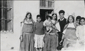 The Maymon family in Tunisia, at the city of Gabès, two years before ‘making Aliyah’ (immigrating to Israel).